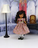 Autumn Delight - dress, tights & shoes for Little Darling Doll or 33cm BJD