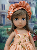 Autumn Fields - dress, hat, socks & shoes for Little Darling Doll or 33cm BJD