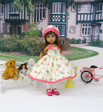 Avon Calling - dress, hat, tights & shoes for Little Darling Doll or other 33cm BJD