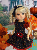 Back to School - dress, tights & shoes for Little Darling Doll