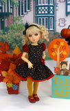 Back to School - dress, tights & shoes for Little Darling Doll
