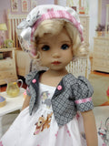 Bambi & Thumper - dress, jacket, hat, tights & shoes for Little Darling Doll or 33cm BJD