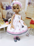 Bambi & Thumper - dress, jacket, hat, tights & shoes for Little Darling Doll or 33cm BJD
