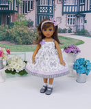 Beautiful Butterfly - dress, socks & shoes for Little Darling Doll or 33cm BJD
