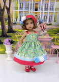 "Bee"lightful - dress, hat, socks & shoes for Little Darling Doll or other 33cm BJD