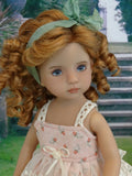 Bohemian Rosebud - dress, blazer, socks & shoes for Little Darling Doll