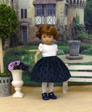 Briar Rose - dirndl ensemble with tights & shoes for Little Darling Doll or 33cm BJD