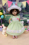 Bunny Peeps - dress, hat, tights & shoes for Little Darling Doll or 33cm BJD