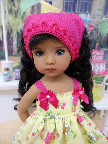 Butterfly Beauty - dress, kerchief & sandals for Little Darling Doll or 33cm BJD