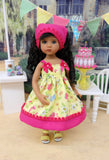 Butterfly Beauty - dress, kerchief & sandals for Little Darling Doll or 33cm BJD