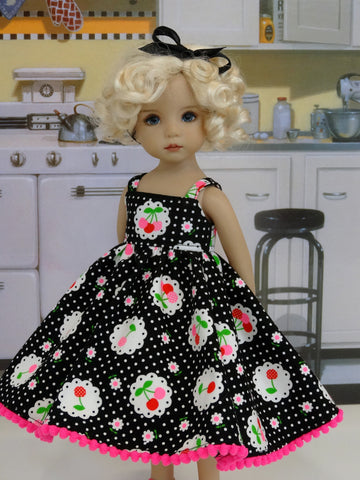Cherry Tart - dress & sandals for Little Darling Doll