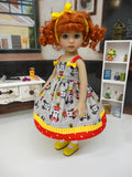 Classic Mickey - dress, socks & shoes for Little Darling Doll or 33cm BJD