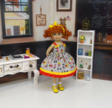 Classic Mickey - dress, socks & shoes for Little Darling Doll or 33cm BJD