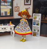 Classic Mickey - dress, socks & shoes for Little Darling Doll or 33cm BJD