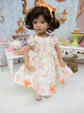 Cottontail - dress, tights & shoes for Little Darling Doll