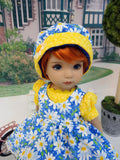 Daisy Dear - jumper, romper, hat, socks & shoes for Little Darling Doll or 33cm BJD