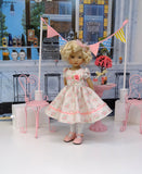 Delicate Flower - dress, tights & shoes for Little Darling Doll or other 33cm BJD