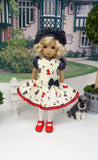 Dog Days - dress, beret, tights & shoes for Little Darling Doll or other 33cm BJD