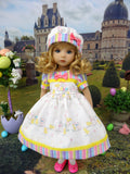 Easter Sweetie - dress, hat, tights & shoes for Little Darling Doll
