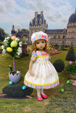 Easter Sweetie - dress, hat, tights & shoes for Little Darling Doll