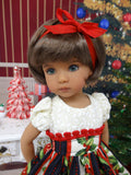 Elegant Holly - dress, socks & shoes for Little Darling Doll or 33cm BJD