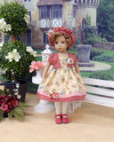 English Countryside - jacket, hat, dress, tights & shoes for Little Darling Doll or 33cm BJD