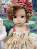 English Countryside - jacket, hat, dress, tights & shoes for Little Darling Doll or 33cm BJD