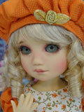 Fall Spice - dress, beret, tights & shoes for Little Darling Doll