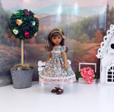 Flower Girl - dress, tights & shoes for Little Darling Doll or other 33cm BJD