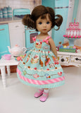 Frosted Sweets - dress, socks & shoes for Little Darling Doll or 33cm BJD