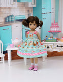 Frosted Sweets - dress, socks & shoes for Little Darling Doll or 33cm BJD