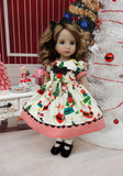 Kris Kringle - dress, socks & shoes for Little Darling Doll or 33cm BJD