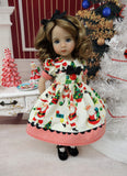 Kris Kringle - dress, socks & shoes for Little Darling Doll or 33cm BJD