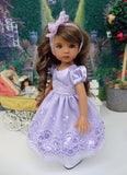 Lavender Mist - dress & shoes for Little Darling Doll