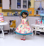 Little Cupcake - dress, hat, socks & shoes for Little Darling Doll or 33cm BJD