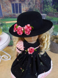 Lovely Rosebud - dress, hat, tights & shoes for Little Darling Doll or 33cm BJD