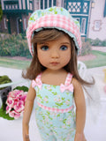 Meadowsoft - romper, hat, socks & shoes for Little Darling Doll or 33cm BJD