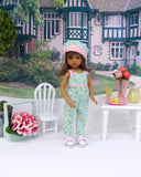 Meadowsoft - romper, hat, socks & shoes for Little Darling Doll or 33cm BJD
