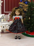 Merriest Christmas - dress, tights & shoes for Little Darling Doll or other 33cm BJD