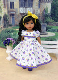 Midsummer Bouquet - dress, tights & shoes for Little Darling Doll or other 33cm BJD
