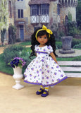 Midsummer Bouquet - dress, tights & shoes for Little Darling Doll or other 33cm BJD