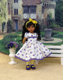 Midsummer Bouquet - dress, tights & shoes for Little Darling Doll or other 33cm BJD
