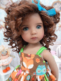 Namaste Critters - dress, tights & shoes for Little Darling Doll or 33cm BJD