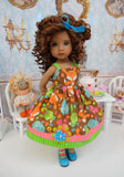 Namaste Critters - dress, tights & shoes for Little Darling Doll or 33cm BJD