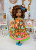 Namaste Critters - dress, tights & shoes for Little Darling Doll or 33cm BJD