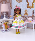 Paris Poodle - dress & shoes for Little Darling Doll or 33cm BJD