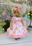 Pink Bunny - dress, tights & shoes for Little Darling Doll or 33cm BJD