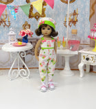 Playful Owl - romper, hat, socks & shoes for Little Darling Doll or 33cm BJD