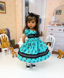 Poodle Parade - dress, socks & saddle shoes for Little Darling Doll or 33cm BJD