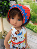 Puppy Dog Pals - romper, kerchief, socks & shoes for Little Darling Doll or 33cm BJD